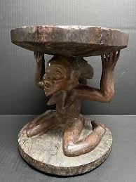 African Art Luba Stool | eBay