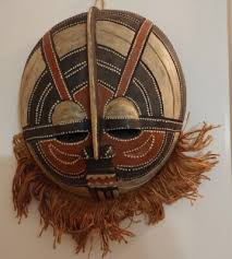 african mask wood Round Moon face tribal mask | eBay