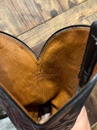 El Dorado Handmade Western Boots Cowboy Men's Size 10.5 D Black Leather 9300 | eBay