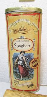 Luce Decielo Spaghetti Reproduction collectors empty tin, great graphics & color | eBay
