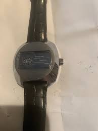 1970 Lucerne Digital Swiss Direct Read Jump Hour Windup ...