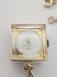 Vintage Bercona Swiss Pendant Watch w/ 25" Goldtoned Chain | eBay