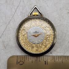 READ* Vintage Hammond Swiss Made Gold Tone Pendant Watch | eBay