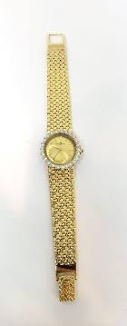 Vintage 14k Gold BAUME & MERCIER Ladies Winding Watch with ...
