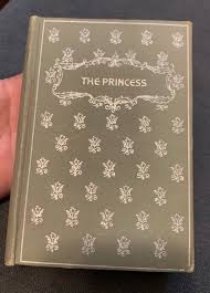 RARE The Princess by Lord Alfred Tennyson Antique Hardcover Book