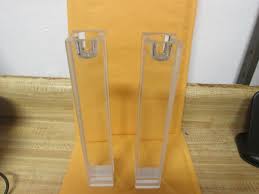 CALVIN KLEIN VERTICAL STRAIGHT CANDLESTICK HOLDERS Set OF 2 ...