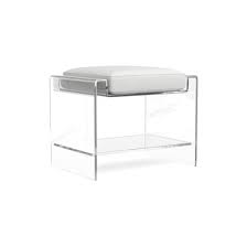 Acrylic Accent Stool | Williams Sonoma