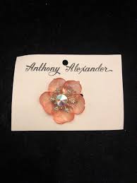 Stunning Anthony Alexander Runway Ready Flower Brooch With ...