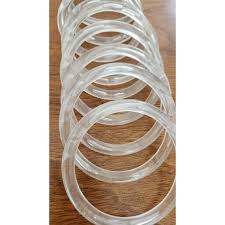 9 Vintage 4" Round Clear Bubble Plastic Rings Tote Handle Macrame Craft NOS NEW - Etsy