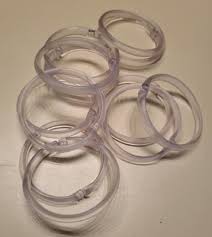 Frosted Clear Shower Rings - Room Essentials™ : Target