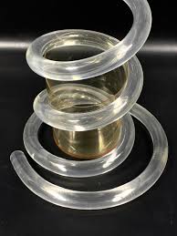 Sold at Auction: DOROTHY THORPE STYLE SPIRAL LUCITE ROD UMBRELLA STAND.