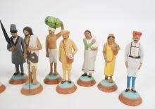 Sold at Auction: ANTIQUE GROUP OF INDIAN ...