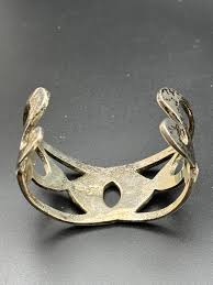 Heavy Sterling Silver Winterthur Museum Modernist Cuff ...