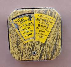 Vintage Lucky Dime Register Bank Made in the USA Automatic ...