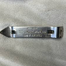 Lucky Lager Beer Bottle Opener It's Lucky When You Live In ...
