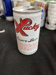 Beer Can - Lucky Lager ( Steel Can ). AD | eBay