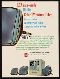 RCA rare-earth Hi-Lite Color TV Picture Tubes for every ...