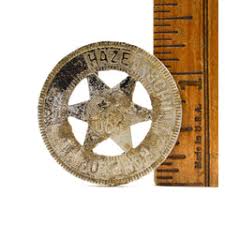 Vintage GOOD LUCK CHARM BADGE "LUCKY" by "HAZEL SCHULTZ...HAMPTON, NJ" – Get A Grip & More