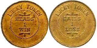 Lucky Token - Heads I Win / Tails I Lose - США – Numista