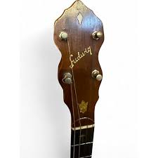 Vintage 1920s Ludwig Kingston Tenor Natural Banjo Natural ...