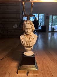Beethoven Piano Lamp ( RARE 14” House Of Troy P14-251) Vintage Brass & Marble | eBay
