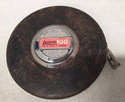 Vintage Lufkin Rule Company White Tape Measure 100 ft HW226 ...