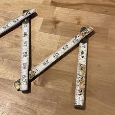 Vintage Stanley Wooden Zig Zag Ruler Big 6 Heavy Duty 60” inches Ruler Folding Z | eBay