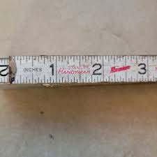Vintage Stanley Handyman #96 Folding 72" Ruler # 339TC Un ...