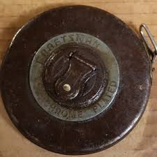 Vintage Craftsman 50 Foot Tape Chrome Plated USA - Etsy