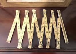 VTG Lufkin Wooden 72" Folding Measuring Stick Extension ...