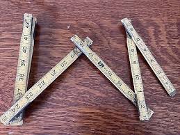 Stanley 72" Wood Folding Ruler | eBay