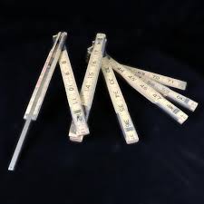 Folding Carpenters Ruler ~ Lufkin X46 Ruler ~ 72 Inch Wooden ...