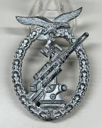 Luftwaffe FLAK Badge “Ball Hinge” Variant