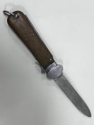 Wwii German Paratrooper Gravity Knife By Smf