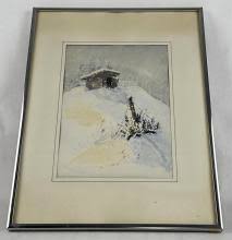 Sold at Auction: Dianne T. Rodwell Watercolor Painting