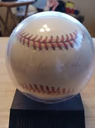 MUHAMMED ALI AUTOGRAPHED NATIONAL LEAGUE BASEBALL | eBay
