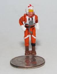 Small Plastic Figure of Star Wars Rebel Pilot (Bendable ...