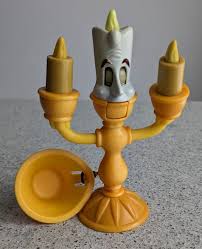 Collectible Disney Beauty & the Beast Lumiere Figure/ 5" Tall, Eyes and Mouth Open/lumiere Cake Topper - Etsy Australia