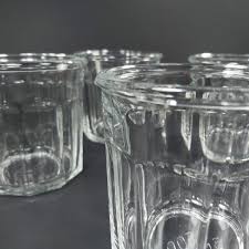 Set of 4 Luminarc France Panel Tumbler 500 Glass Mixed Lot | eBay
