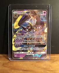Pokemon Sun & Moon Lunala GX 66/149-Ultra Rare Full Holo ...