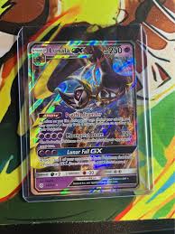 Pokemon Lunala GX Like new | Mercari