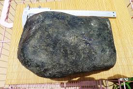 Natural Jade Rough Jadeite Raw (3.7kg,17.5X12.6X7.7cm ...