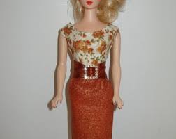 Handmade 11.5" Fashion Doll Clothes - Cream, Gold and Burnt ...