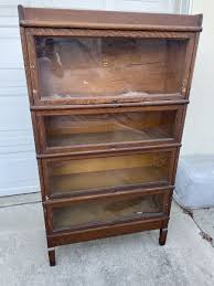 MACEY TIGER OAK BARRISTER STACKING LAWYER'S SECTIONAL ...