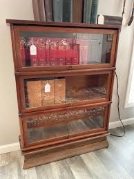 Lot - Oak Barrister Bookcase