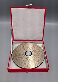 Chinese FENG SHUI COMPASS in Padded Red Box 5.75 in X 6 in ...