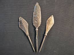 Antique Iron Arrowhead Collection: Byzantine Medieval Relics ...