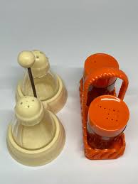 Pair of Vintage Salt and Pepper Shakers - Etsy