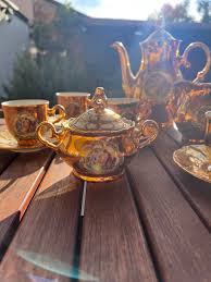 Luxurious Castle Rare Czech Porcelain. Exclusive and Unique Old Porcelain Painted and Gilded by Hand. - Etsy