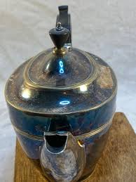 Vintage Decorative Silver Plate Coffee/Teapot Bakelite Handle? Very Heavy | eBay Australia